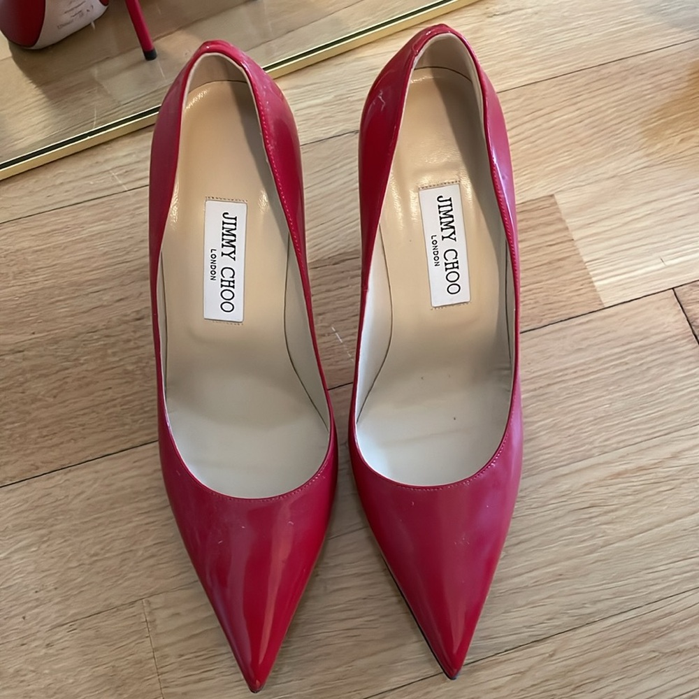Jimmy Choo Patent Leather Pumps